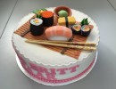Feesttaarten - 3D Sushi