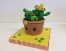 Feesttaarten - 3D bloempot cactustaart met sombrero