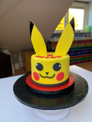 Kindertaarten - Pokemon Pikachu taart