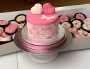 Cupcakes - Bruidsdonuts passend bij bruidstaart