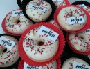 Cupcakes - Donuts voor het bedrijf HMS eetbare print