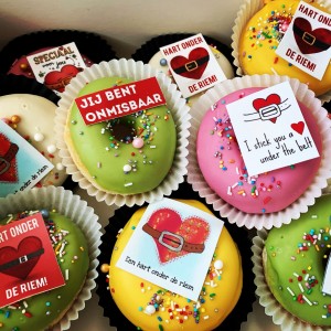 Cupcakes - Donuts hart onder de riem onmisbaar