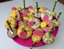 Sweettable - Tropical donuts and cakepops cakesicles