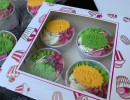 Cupcakes - Lente cupcakes in frisse kleuren